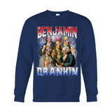 Benjamin Drankin Bootleg Rap Vintage Style - Patriot T-shirt And Hoodie