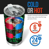 Melted Skull - Personalized Skull Tumbler