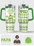 Dopest Dad Ever - Personalized Father Tumbler With Handle