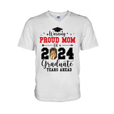 Warning Proud Mom/ Grandma/.... - Personalized Graduation T-shirt And Hoodie