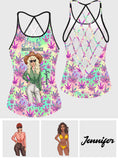 High Maintenance - Personalized Weed Cross Tank Top