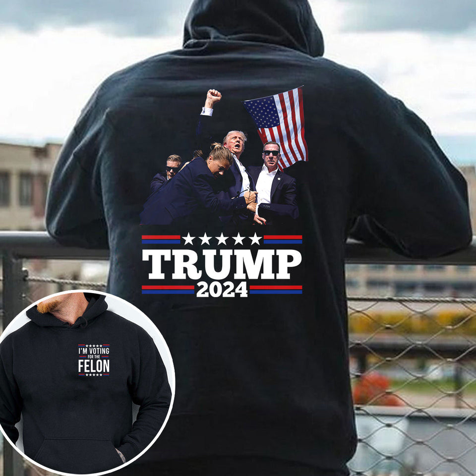 I'm Voting Shirt, Fight Fight Fight T-shirt, 2024 Rally Shirt