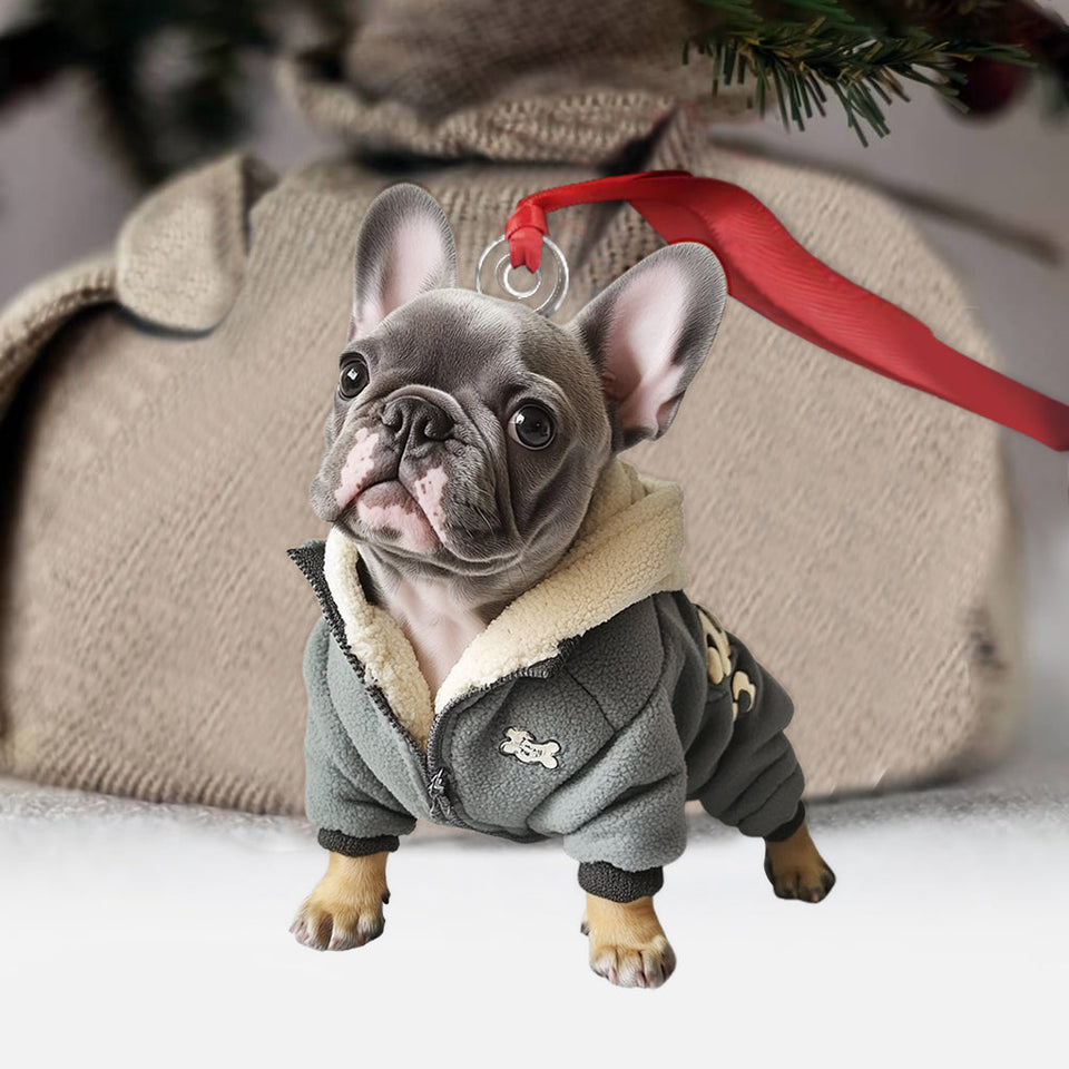 Any Photo Ornament - Personalized Dog Custom Shaped Ornament