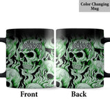 Green Skull - Personalized Skull Mug