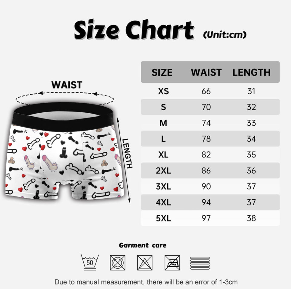 Only You - Personalized LGBT Support Men’s Boxer Briefs