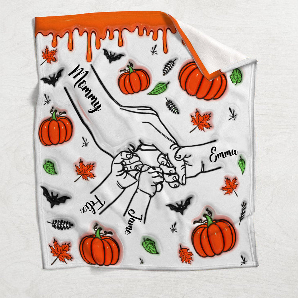 Halloween Mama/ Mimi/ Grandma... - Personalized Mother Blanket