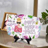 The Drink Has Weed - Personalized Weed Plate