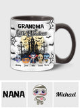 Grandma Of Little Nightmares - Personalized Grandma Accent Mug