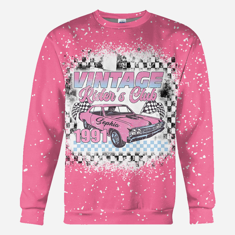 Vintage Rider's Club - Personalized Racing All Over Shirt
