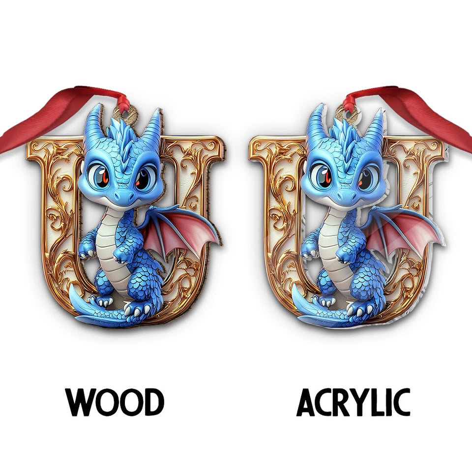 Charming Dragon - Personalized Kid Ornament