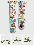 Summer Vibes Turle Lovers - Personalized Turtle Apple Watch Band