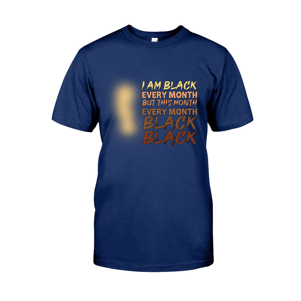 Blackity Black - Personalized African American T-shirt And Hoodie