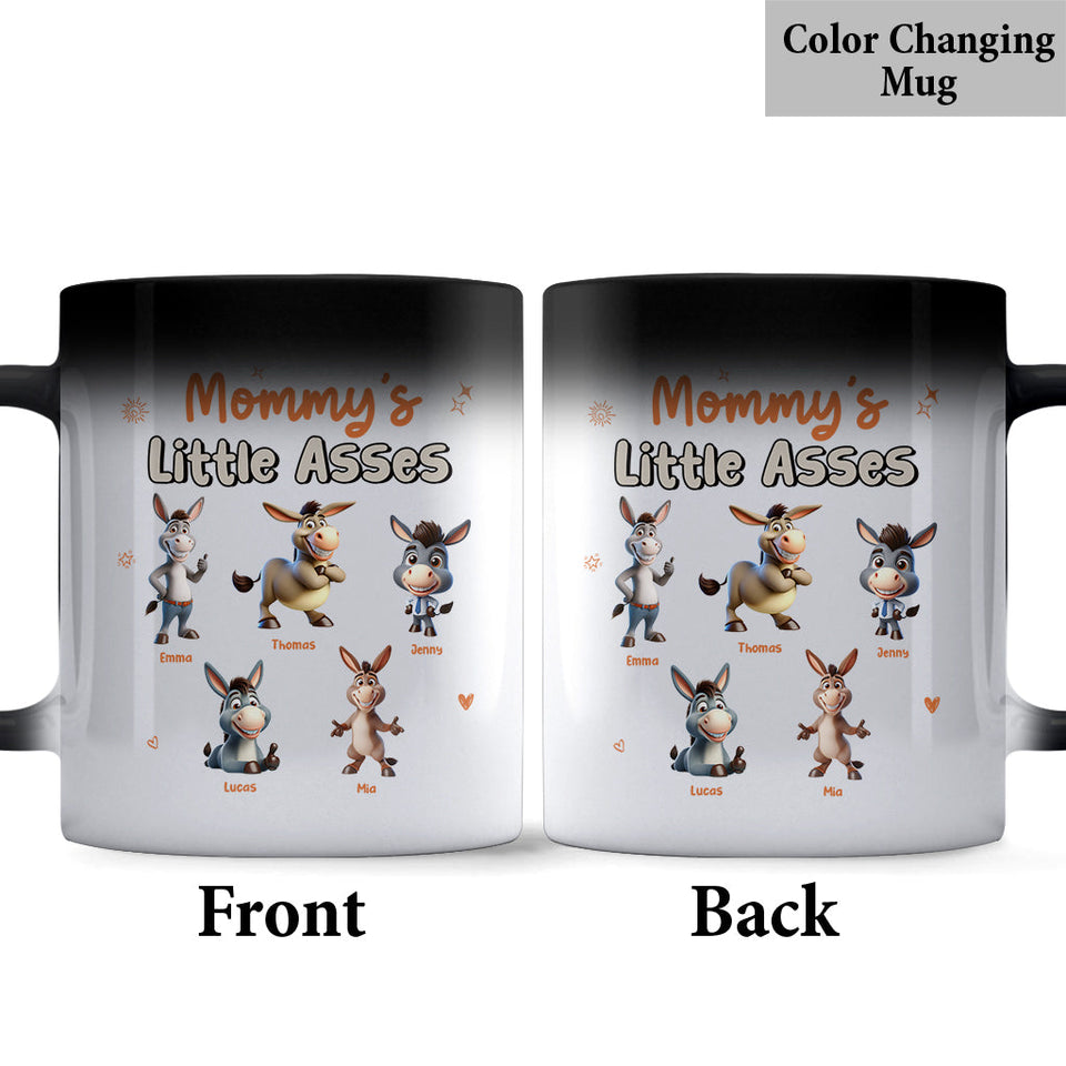Mom's Grandma's Any Title Little Cuties - Personalized Mother Mug