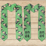 Caricature Funny Character - Personalized Graduation Graduation Stole