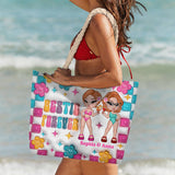 Bestie Forever - Personalized Bestie Beach Bag