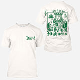 The Royal Highness - Personalized Weed All Over Shirt