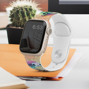 Cute Turtles - Personalized Turtle Apple Watch Band