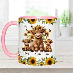Best Moo-ther Ever - Personalized Mother Accent Mug