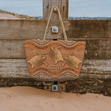 Awesome Turtle - Personalized Turtle Beach Bag