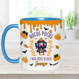 I Need Coffee - Personalized Witch Accent Mug