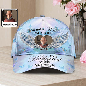 Je ne suis pas veuve - Casquette classique commémorative personnalisée