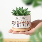 Grandma's Garden - Personalized Grandma Ceramic Plant Pot