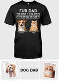 Fur Dad - Personalized Dog T-shirt And Hoodie