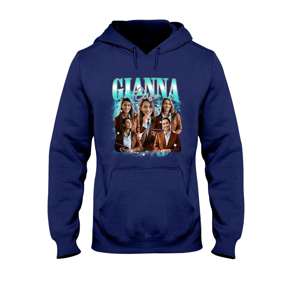 Custom Text And Photos - gift for anyone - Personalized T-shirt And Hoodie