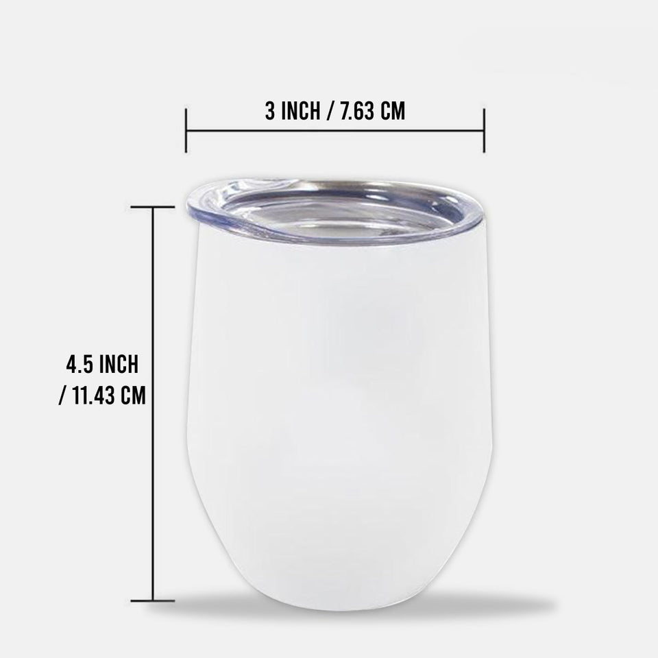 Wonderful Butterflies - Personalized Butterfly Wine Tumbler