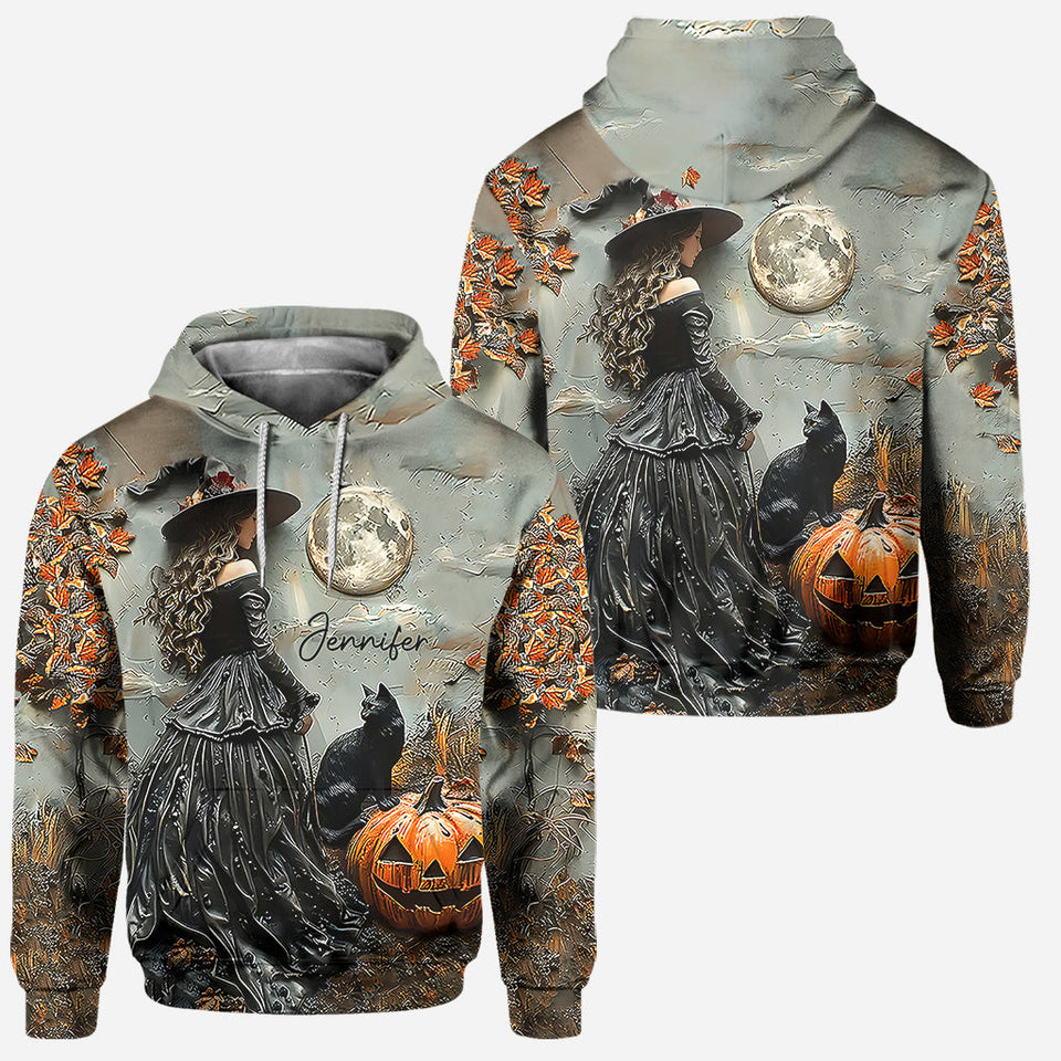 Beautiful Witch - Personalized Witch Hoodie and Leggings