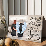 I'm Always With You - Personalized Memorial Canvas And Poster