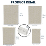 And So Together They Built The Life They Loved - Personalized Family One-sided Vertical Rectangle Building Brick Blocks