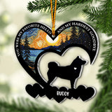 Forever In My Heart - Personalized Dog Ornament