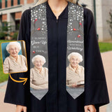 I Almost Gave Up But Then I Remembered Who Was Watching - Personalized Graduation Graduation Stole