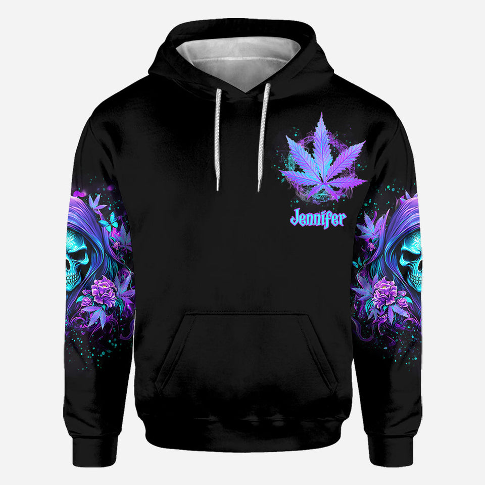 I Bet My Soul - Personalized Weed All Over Shirt