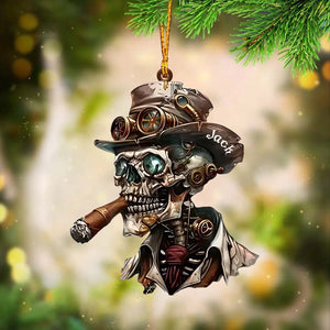 Spooky Skull - Personalized Skull Ornament