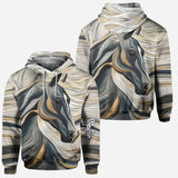 Beautiful Horse - Personalized Horse Hoodie and Leggings