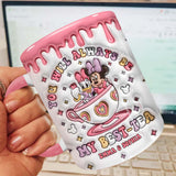 You Will Always Be My Best-Tea - Personalized Bestie Accent Mug