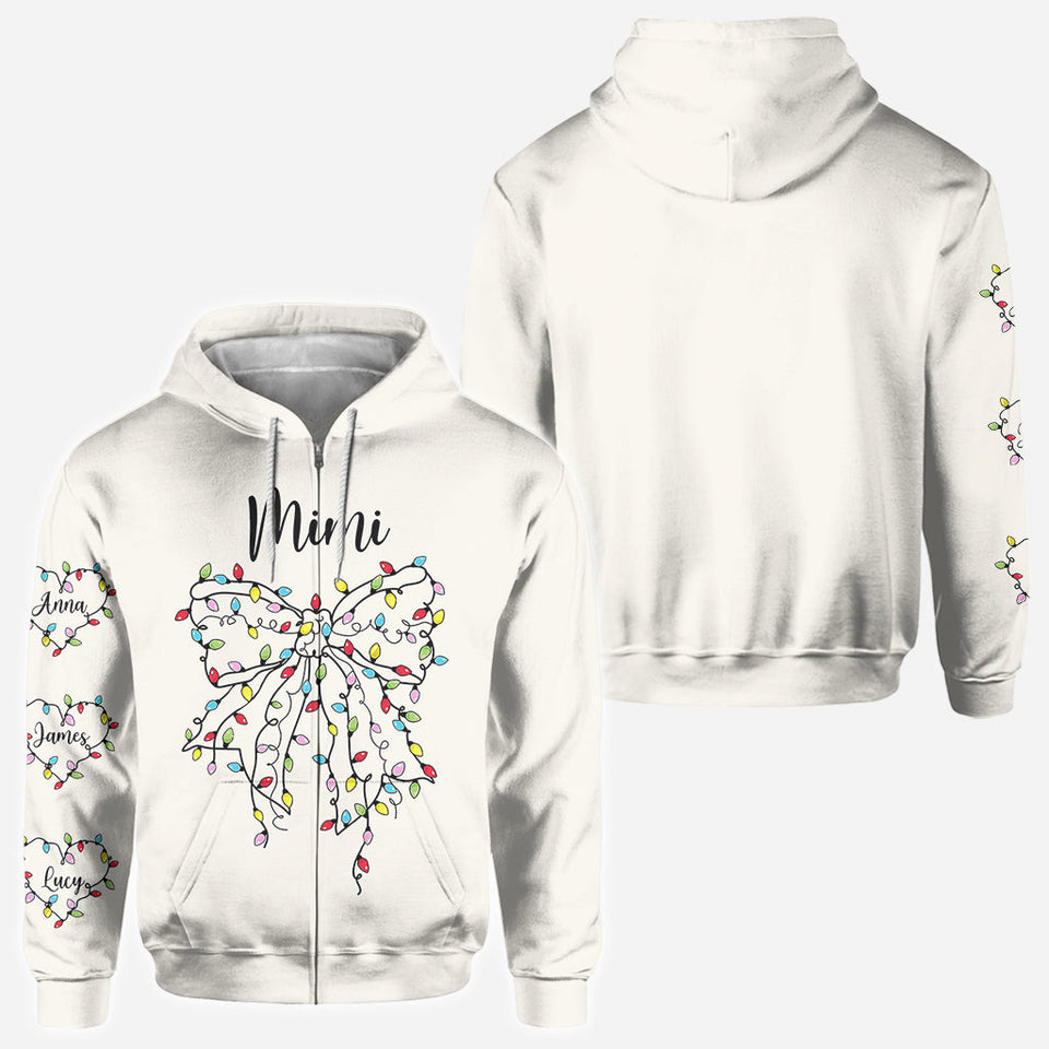 Grandma Christmas - Personalized Grandma All Over Shirt