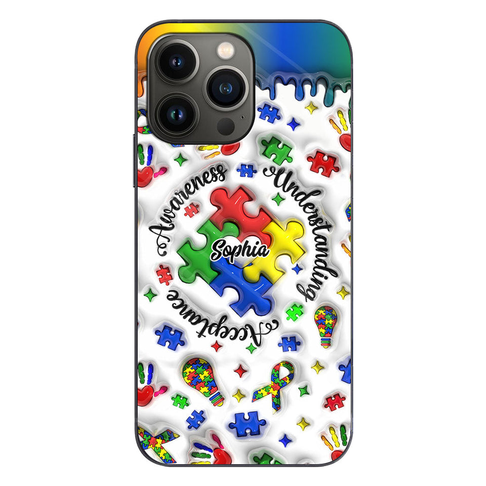 Sensibilisation à l'autisme - Coque de téléphone personnalisée pour la sensibilisation à l'autisme