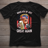 Make 4th of July America Great Again Tshirt Hoodie