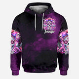 You Remind Me Of A Penny Two-Faced - Personalized Skull Hoodie and Leggings