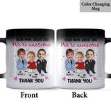 Dear Mom Great Job We Are Awesome - Personalized Mother Mug