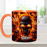 Free Your Mind - Personalized Weed Accent Mug
