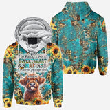 Sassy Highland Cow - Personalized All Over Shirt