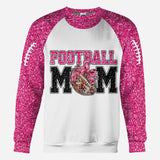 Football Mom Croquette - Personalized Football All Over Shirt
