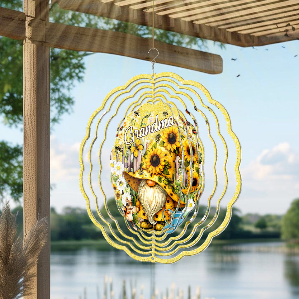 Grandma Bee - Personalized Grandma Wind Spinner