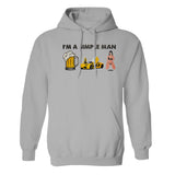 I'm A Simple Man - Personalized Couple Embroidered Hoodie