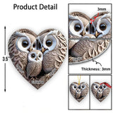 1st Christmas Owl Family - Personalized Kid Ornament