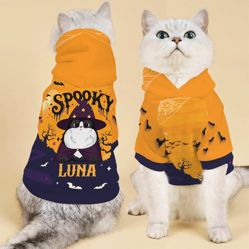 Spooky Dog Cat - Personalized Dog Pet Hoodie